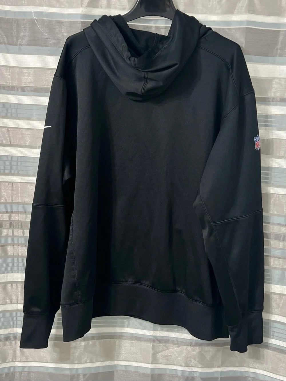 Nike NFL Onfield Carolina Panthers Black Pullover Hoodie